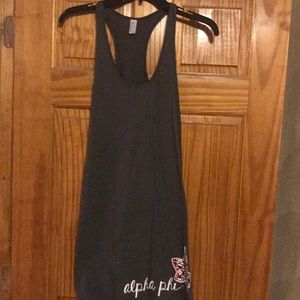 Alpha phi tank dress!